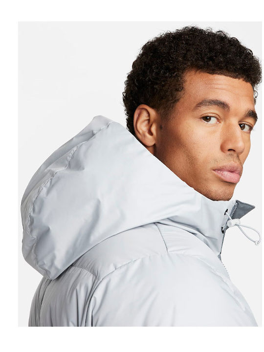Storm-fit Windrunner Primaloft Winter Jacket Puffer Gray