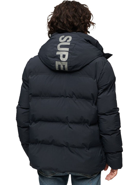 M D3 Sdcd Winter Jacket Puffer Navy Blue
