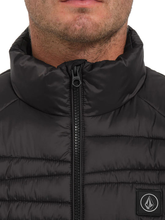 'earth Tripper' Αμάνικο Χειμωνιάτικο Μπουφάν Puffer Μαύρο (BLK/BLACK)