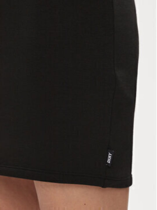 Mini Athletic Dress Long Sleeve Green