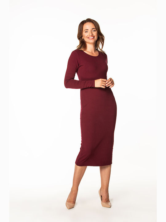 Tessita Maxi Dress Burgundy