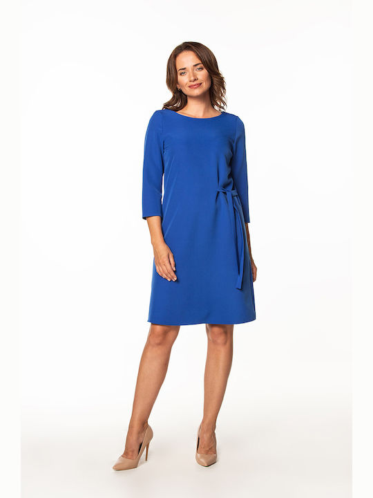 Tessita Midi Kleid Blau