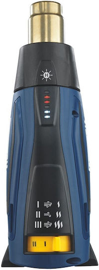 Rapid 5001343 Πιστόλι Θερμού Αέρα 2200W με Ρύθμιση Θερμοκρασίας εως και 650°C