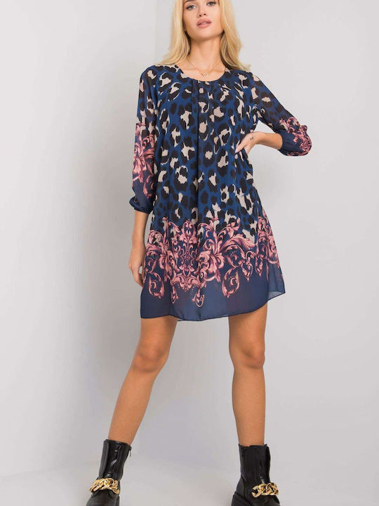 Och Bella All Day Mini Dress Navy Blue