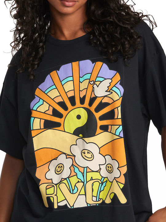 Women's Summer Blouse Short Sleeve RVB/ BLACK
