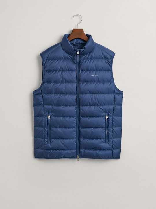 Gant Men's Sleeveless Jacket Μπλε