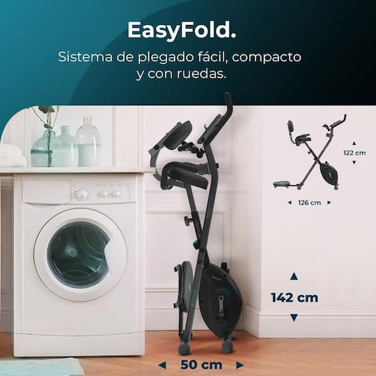Cecotec DrumFit X-Bike 3000 Neo Pro Αναδιπλούμενο Όρθιο Ποδήλατο Γυμναστικής Μαγνητικό με Ροδάκια