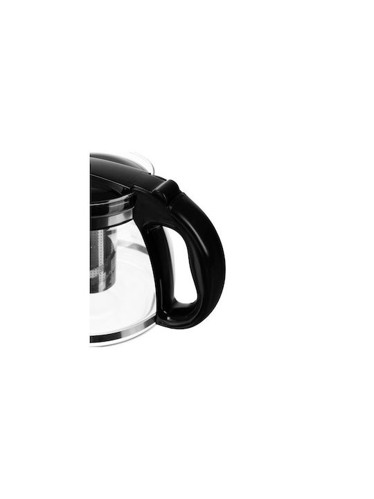 Ruhhy Teapot with Filter Glass Transparent 2000ml