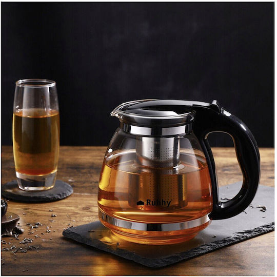 Ruhhy Ruhhy Teekanne mit Filter Glas Transparente 2000ml