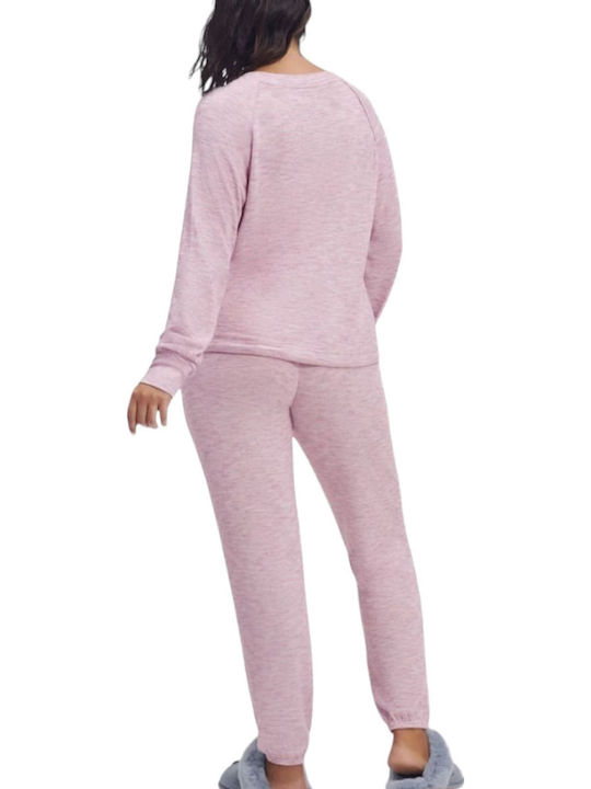 UGG Χειμερινό Γυναικείο Σετ Πιτζάμας Μωβ Gable Set UGG Χειμερινό Γυναικείο Σετ Πιτζάμας Μωβ Gable Set