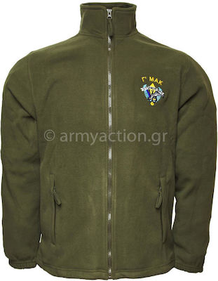 GreekForces Ειδικές Δυνάμεις Jagdjacke Vlies Khaki