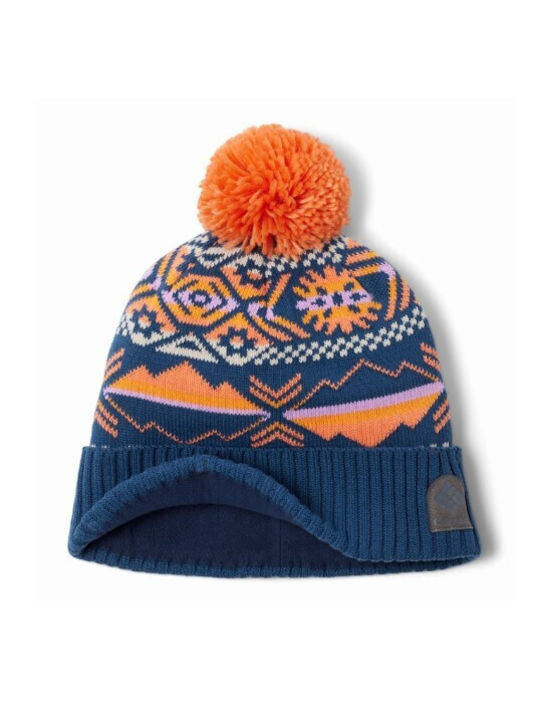 Columbia Beanie Unisex Fleece - Polar Beanie in Portocaliu color