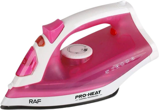 Raf Σίδερο Ατμού 2200W με Κεραμική Πλάκα και Συνεχόμενη Παροχή Ατμού 14gr/min