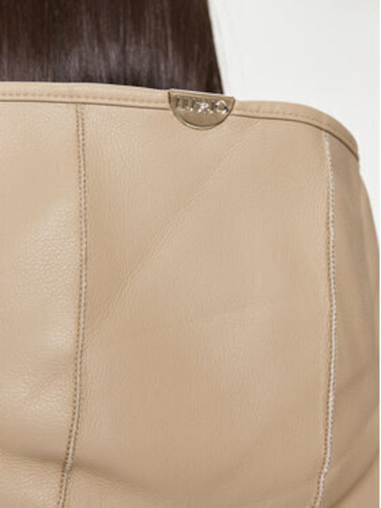 Women's Short Fur Beige. MF3069