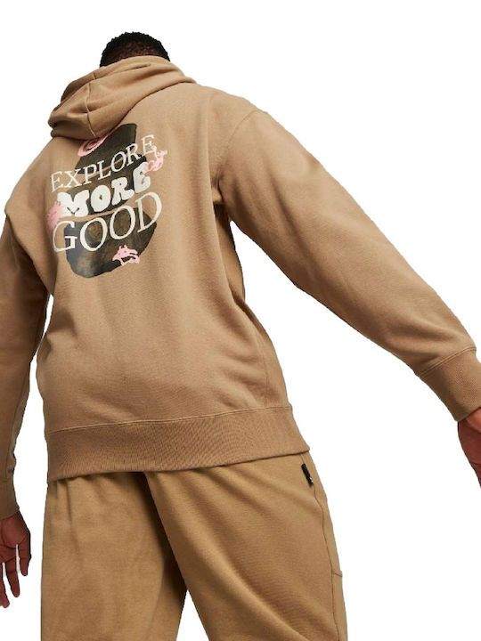 Puma Downtown Graphic Men's Sweatshirt with Hood BEZ