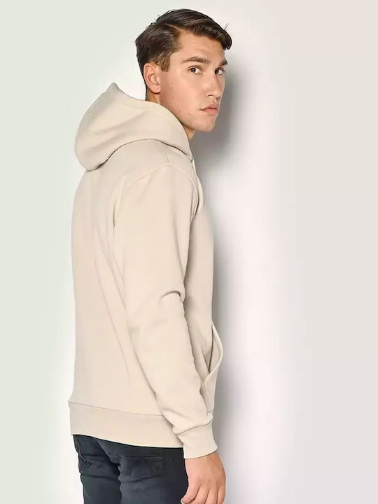 Суитшърт с Качулка Light Beige