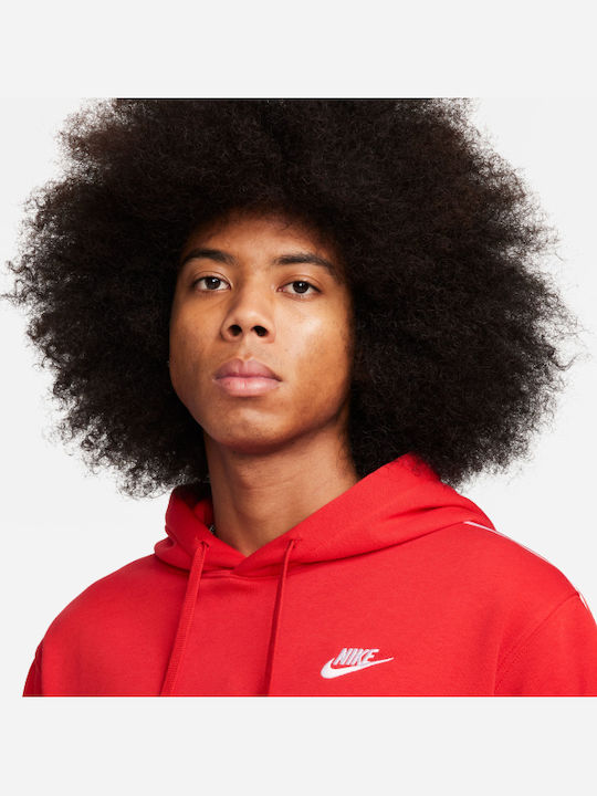 Club Fleece Sweatpants Set mit Elastik Rot
