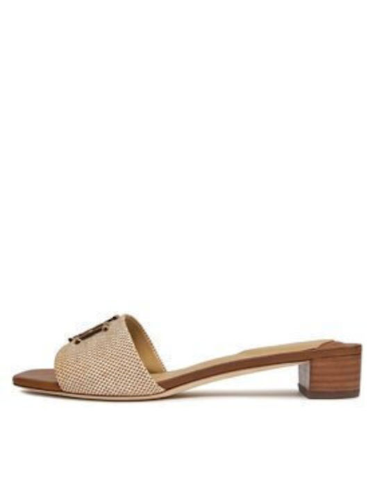 Ralph Lauren Women's Flat Sandals in Brown Color