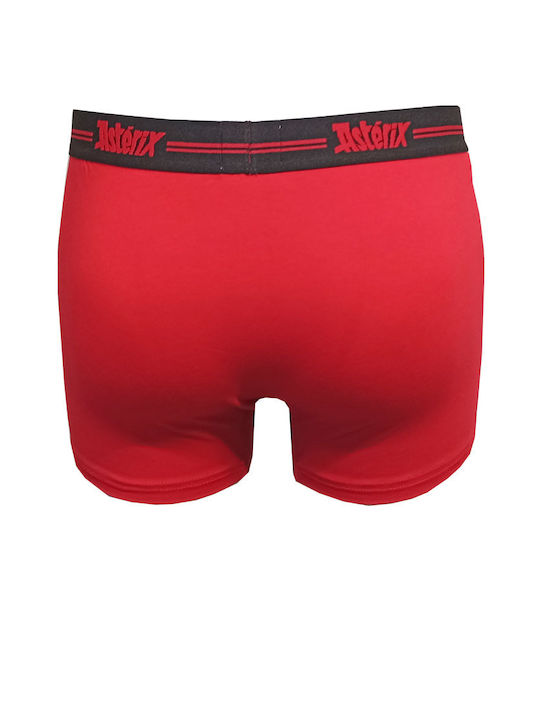 Asterix Herren Boxershorts Red 1Packung