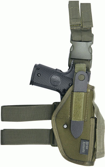 Strike Systems Sti Cz Steyer Green Pistol Thigh Holster