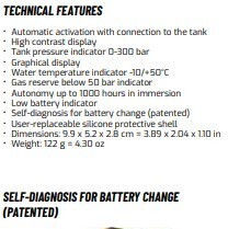 CressiSub Digi Breathing regulator