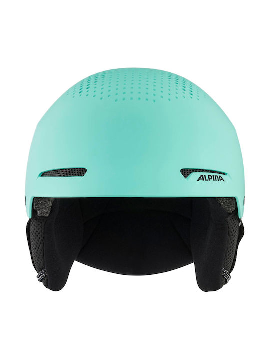 Alpina Zupo Kinder Ski & Snowboard Helm in Türkis Farbe