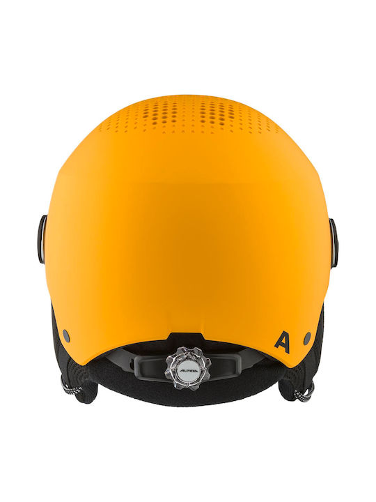Alpina Zupo Kinder Ski & Snowboard Helm in Gelb Farbe