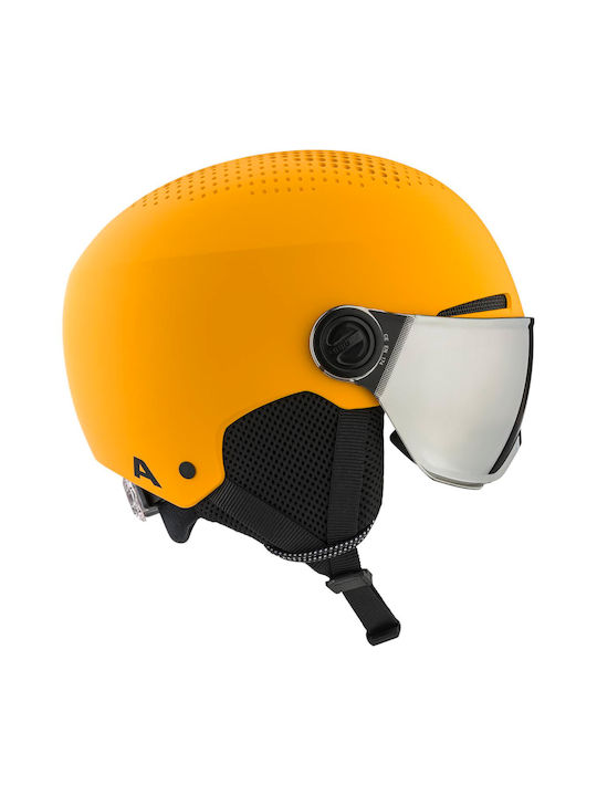 Alpina Zupo Kinder Ski & Snowboard Helm in Gelb Farbe