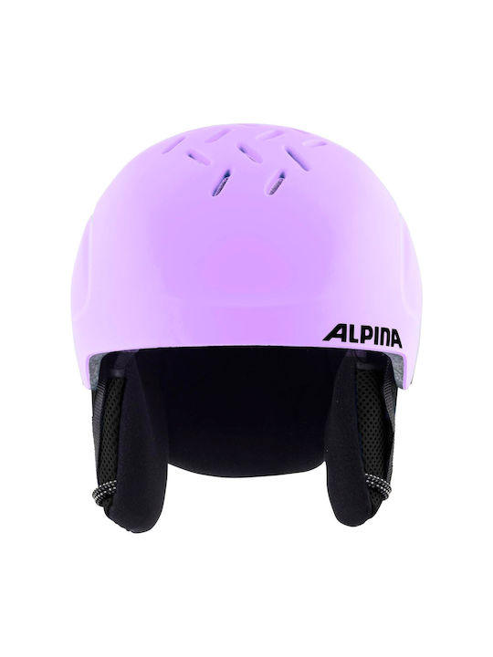 Alpina Παιδικό Κράνος για Σκι & Snowboard σε Μωβ Χρώμα
