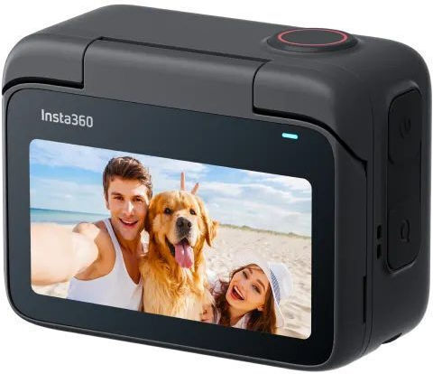 Insta360 GO 3 128GB Action Camera 2K 360° Capture Underwater with Touch Screen 2.2" and Wi-Fi Black