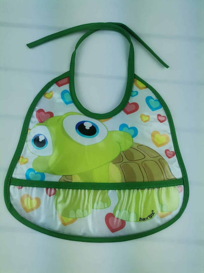Baby Bibs Impermeabila Bavetă material textil Verde