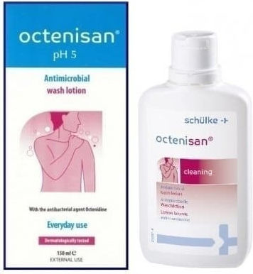 Pharmex Octenisan Antimicrobial Wash Αφρόλουτρο με AHA για Απολέπιση 150ml