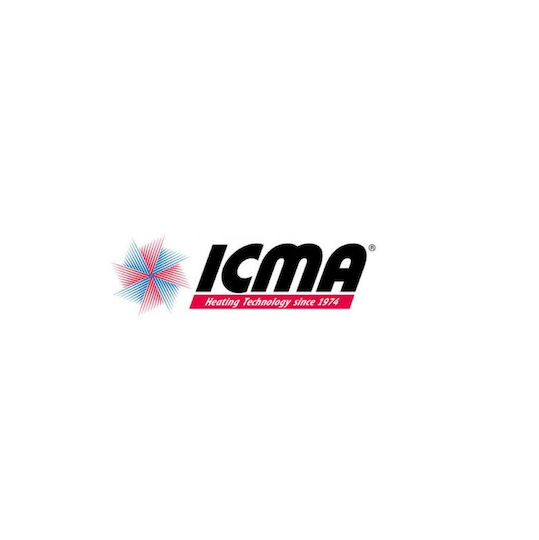 Icma 803 Γωνιακός Διακόπτης Εξωτερικού Βρόγχου ½" για Σώμα Καλοριφέρ