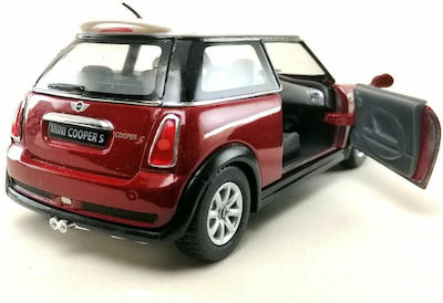 Kinsmart Mini Cooper S Car 1:28