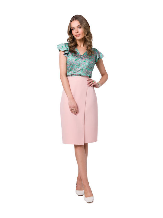 Stylove Skirt in Pink color