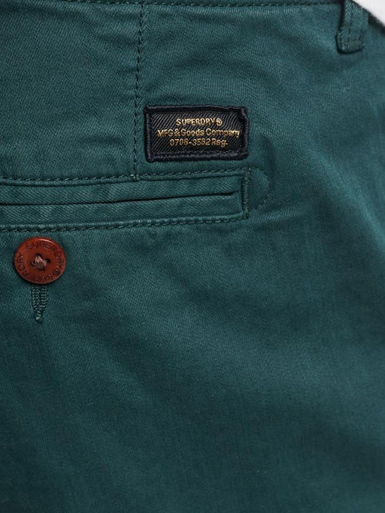 'officers' Панталон Чино Dark green pine.