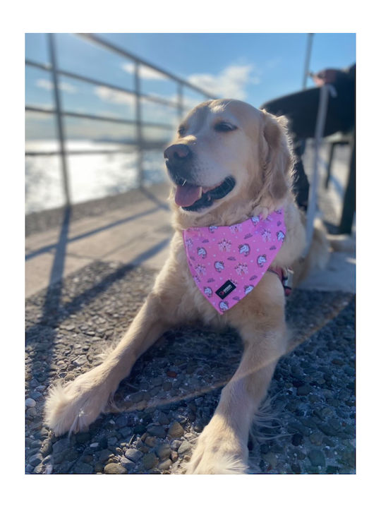 Loveboom Dog Bandana in Pink Color Loveboom Dog Bandana in Pink Color
