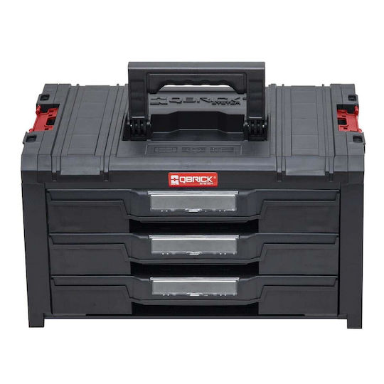 Qbrick Tool Compartment Organiser Adjustable Black