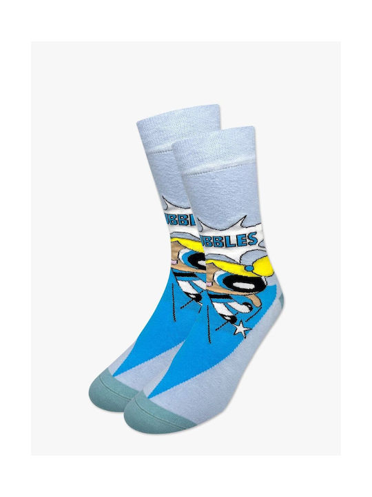 Axidwear Bubbles Powerpuff Girls Socks Blue