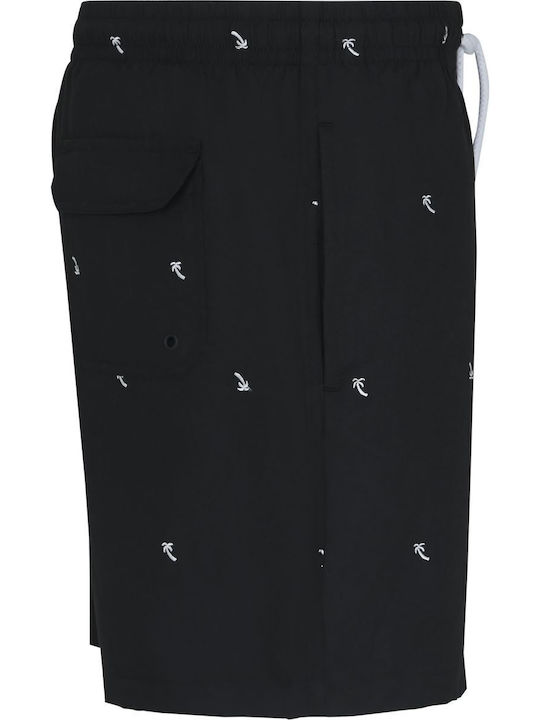 Embroidery Ανδρικό Μαγιό Σορτς Black