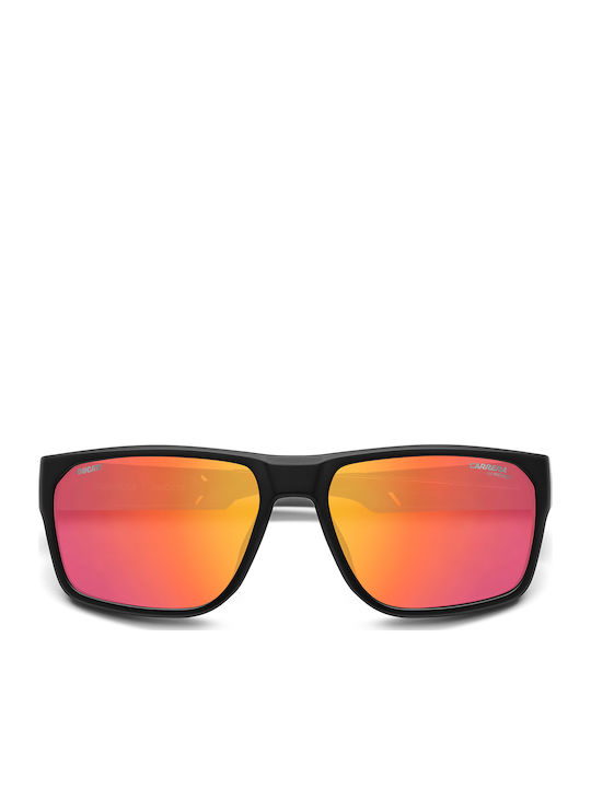Carrera Carrera Men's Sunglasses with Black Horn-Rimmed Frame and Grey Lenses 029/S OIT