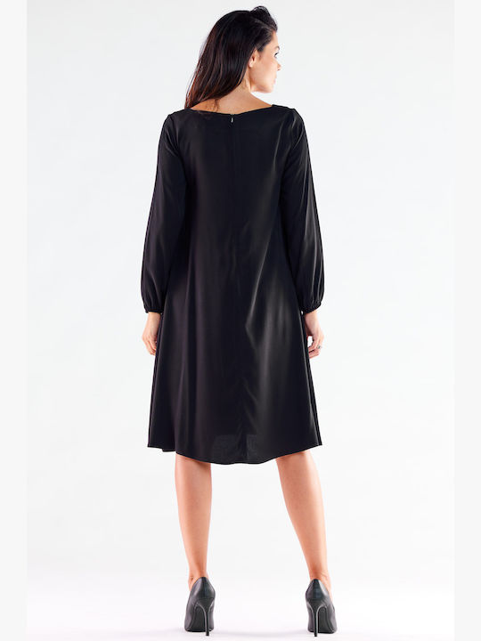 Awama Mini Dress Black