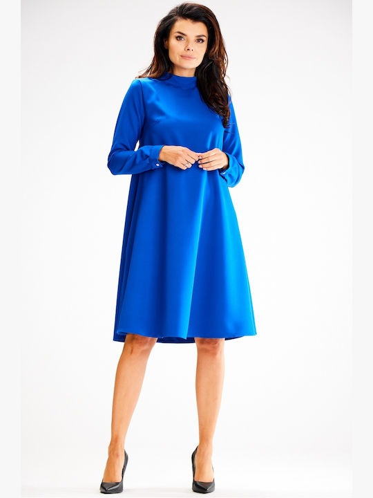 Awama Mini Dress Blue