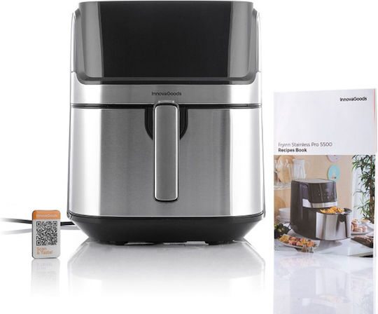 InnovaGoods Fryinn Pro 5500 Air Fryer 5.5lt Black