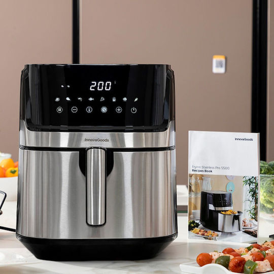 InnovaGoods Fryinn Pro 5500 Air Fryer 5.5lt Black