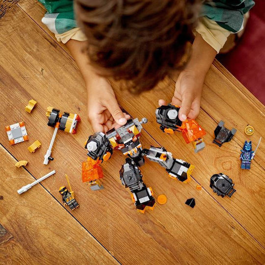 LEGO Ninjago Cole's Elementarerde Mech für 7+ Jahre 235 Stück