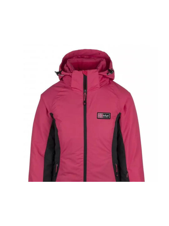 Kilpi Women's Short Lifestyle Jacket for Winter Pink