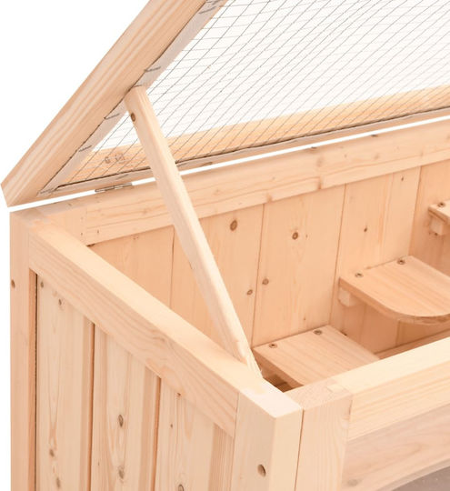 vidaXL Rodent Cage 60x35.5x42cm