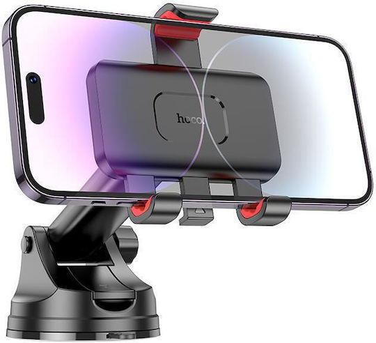 Hoco H22 Car Mobile Mount with Adjustable Hooks Black