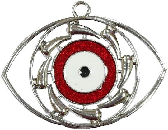 Tatu Moyo Metallic Threaded Motif for Jewelry in Shape Eye 6.5x5cm. Set 10pcs